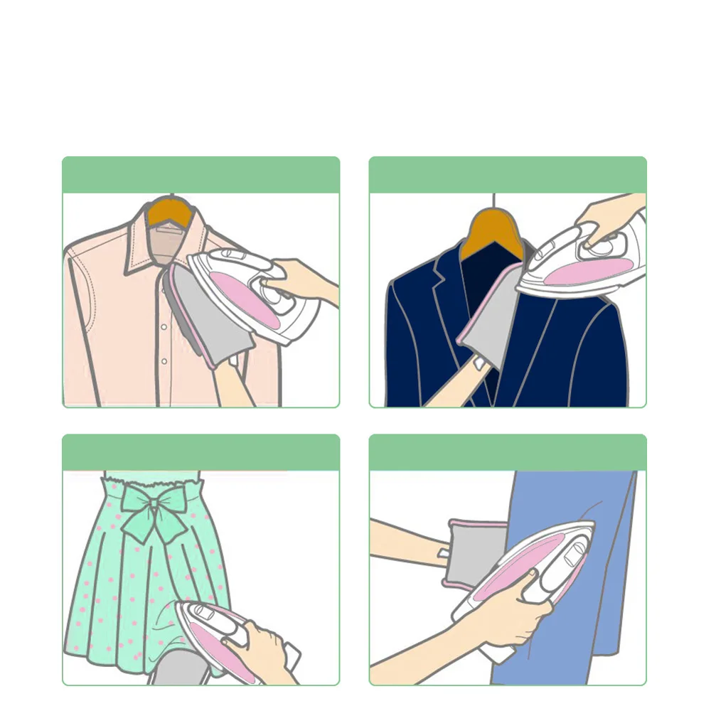 1 шт. бытовой ручной мини держатель для гладильной ткани доски термостойкие