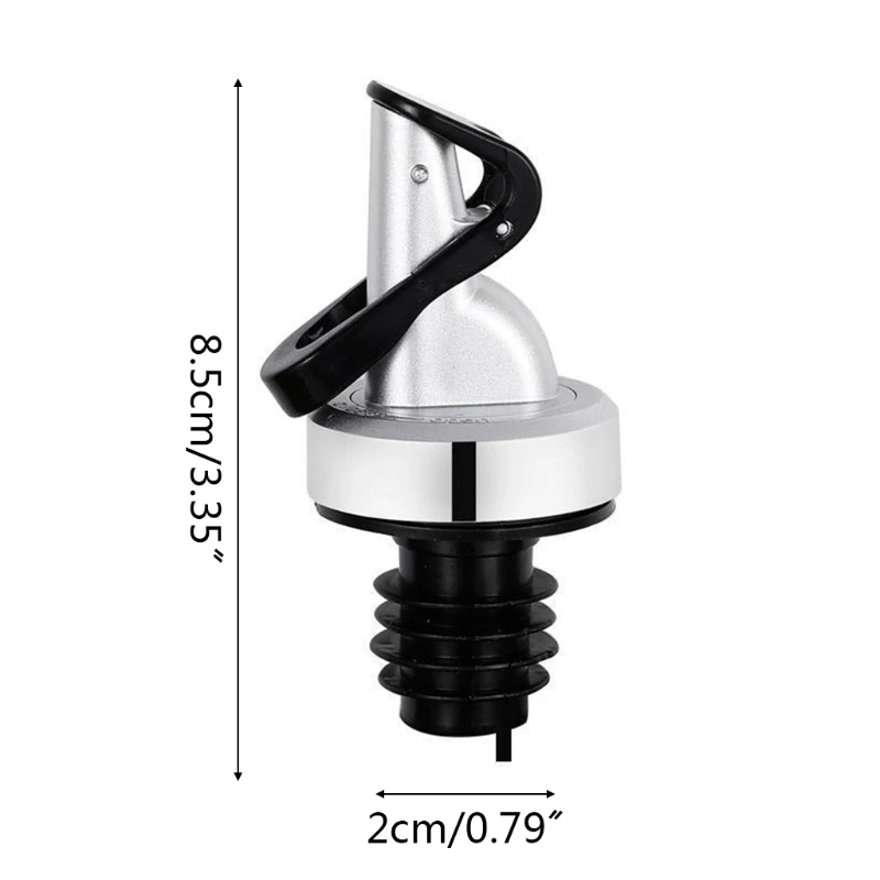 Kitchen Gadgets Wine Spout Pourer Oil Soy Sauce Liquor Dispenser Rubber Cork Leak-proof Sealer Bottle Stopper Bar Tool | Дом и сад