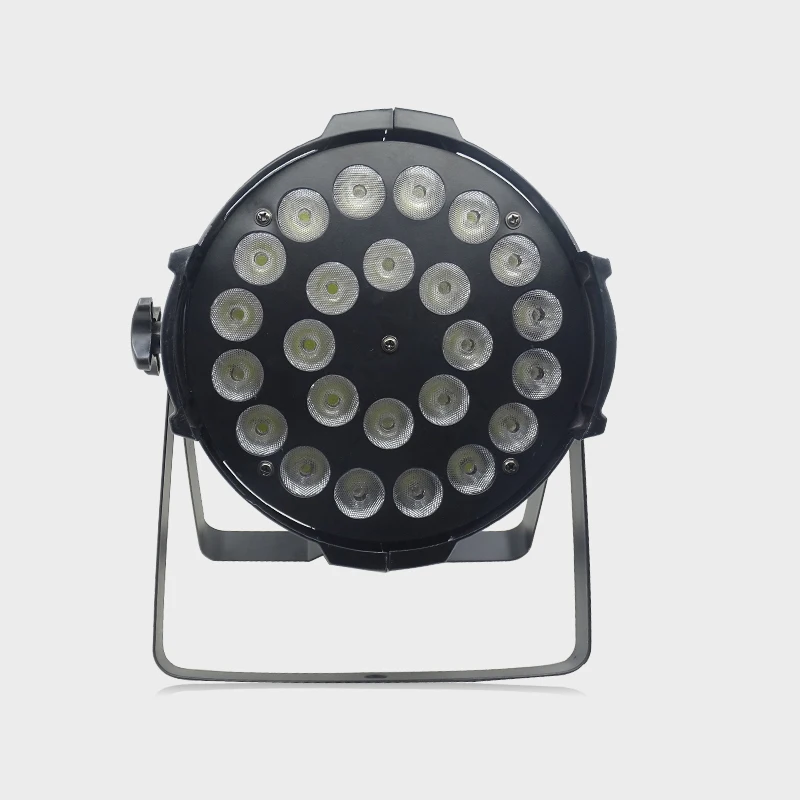 

6 units 24x12W RGBW 4in1 Aluminum LED Par Can Disco Lamp Stage Light Luces Discoteca Laser Beam Projector 24*12w Led Par Light