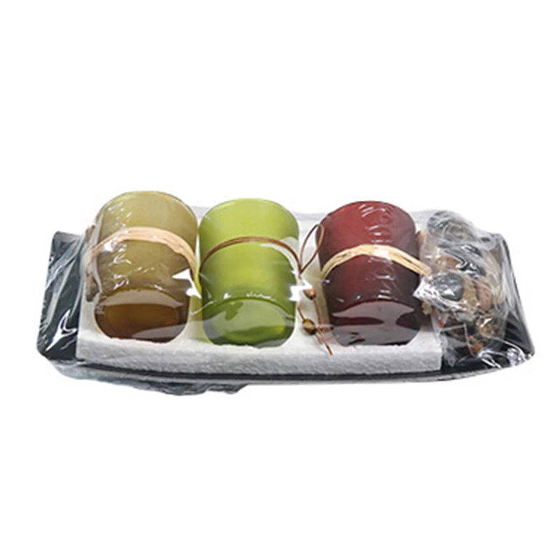 3 Pcs Portable Hot Sale Classic Crystal Glass Candle Holder Wedding Bar Party Home Decor Candlestick Holders Set | Дом и сад