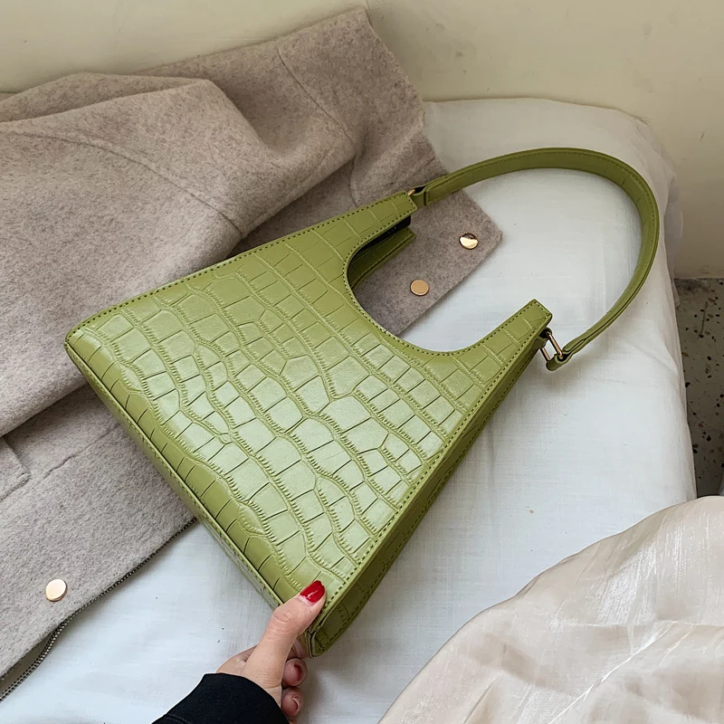 

Luxury Leather Handbags Women Bags Designer Vintage Stone Bag High Quality Shoulder Bag Womens Messenger Crossbody Bags Torebka