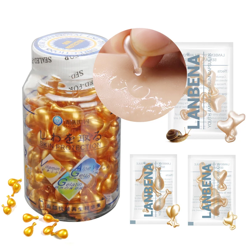 Сыворотка для лица с витамином E и экстрактом улитки 6 пептидов|Сыворотка| |