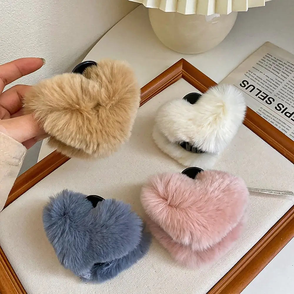 

Ponytail Holder Bathing Shark Clip Hair Accessories Women Hair Clips Love Heart Hair Claws Korean Style Crab Clips