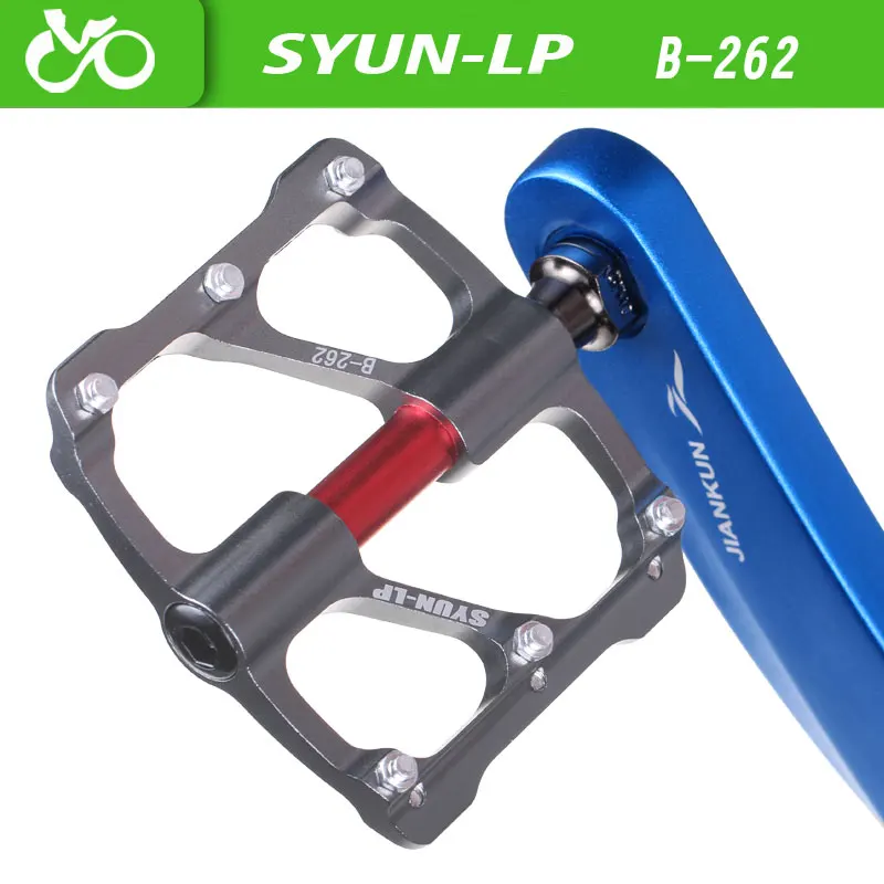 Педаль для велосипеда 3 подшипники противоскользящие сверхлегкие CNC MTB педали