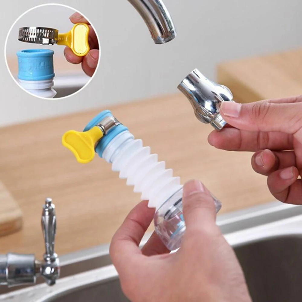 

1pcs Water Filter Booster Shower Kitchen Home Tap Head 360 Degree Rotating Faucet Nozzle Tool Faucet Accessories 2021 Hot Sale
