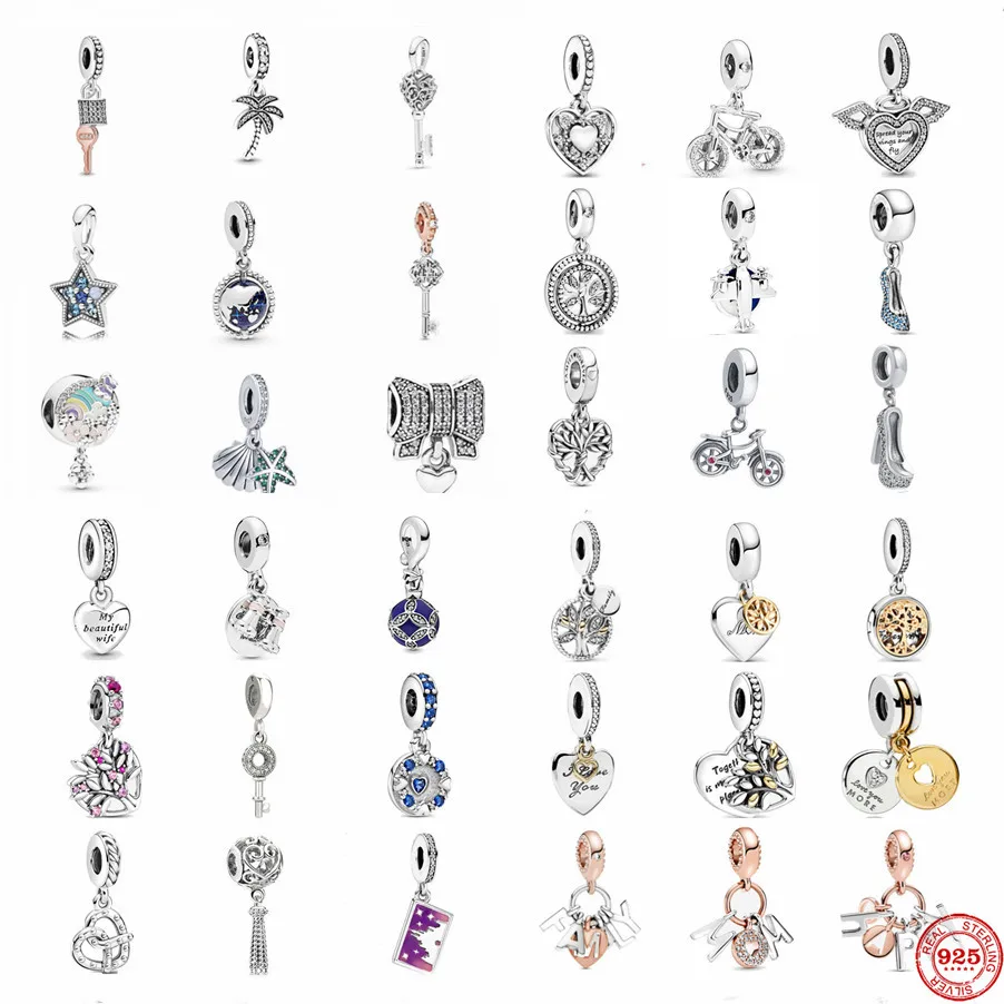 Новое Серебряное украшение с подвеской друг морская звезда ключ жизнь дерево