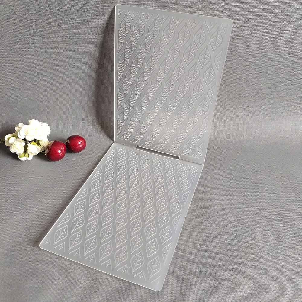 Папка для тиснения прозрачная пластиковая пластина Размер 10 5x14 5 см 28 моделей |