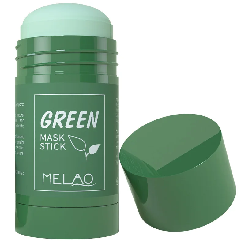 

2021 New Green Film Rods Of Mud Membrane 40 G Green Mask To Clean Pores Mask Stick Dropshipping ECHOS