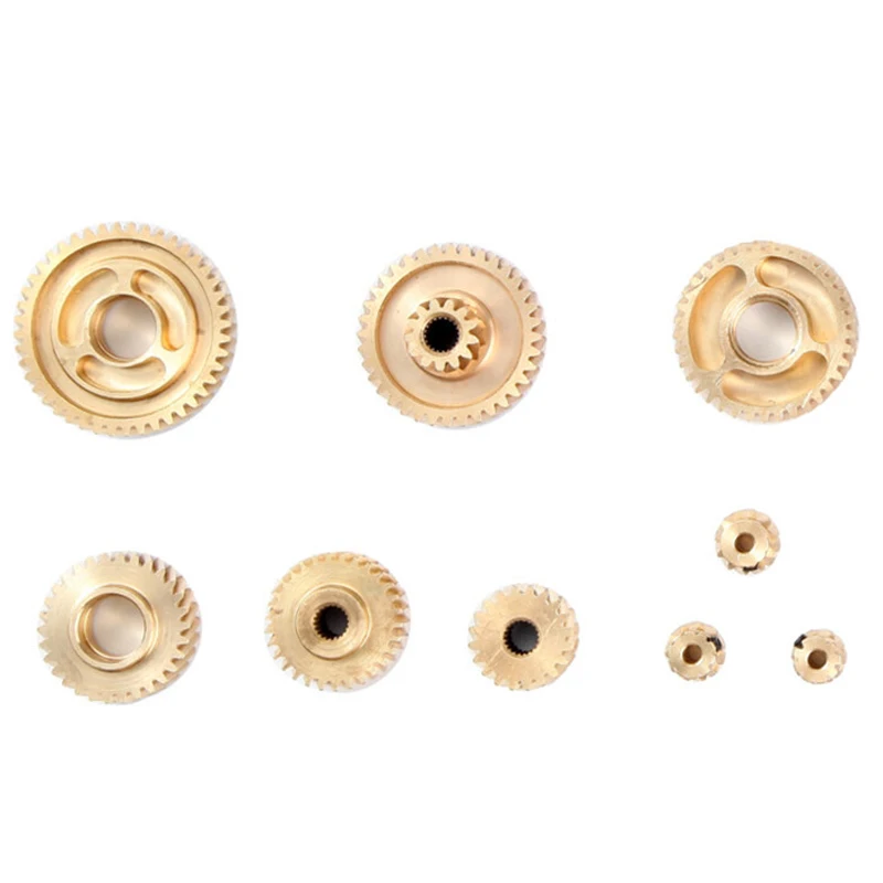 

1 комплект 1/14 модель трактор Радиоуправляемый автомобиль Прицеп грузовик коробка для волн конический металлический латунный медный компле...