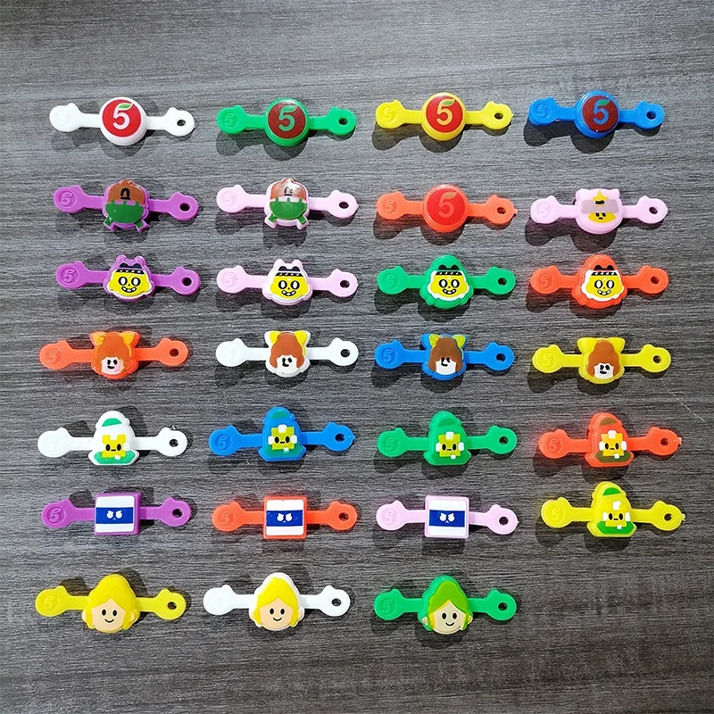 

50/100/200pcs Scrapers 3 Magnet Clips Toys Action Children Cable DIY Whole Collection Random Dropshipping Free Shipping