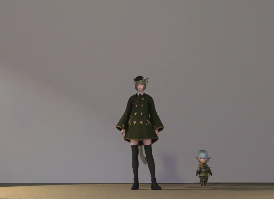 custom made/size FF14 Cosplay Costume Final Fantasy XIV Raincoat Cosplay Costume can daily coat