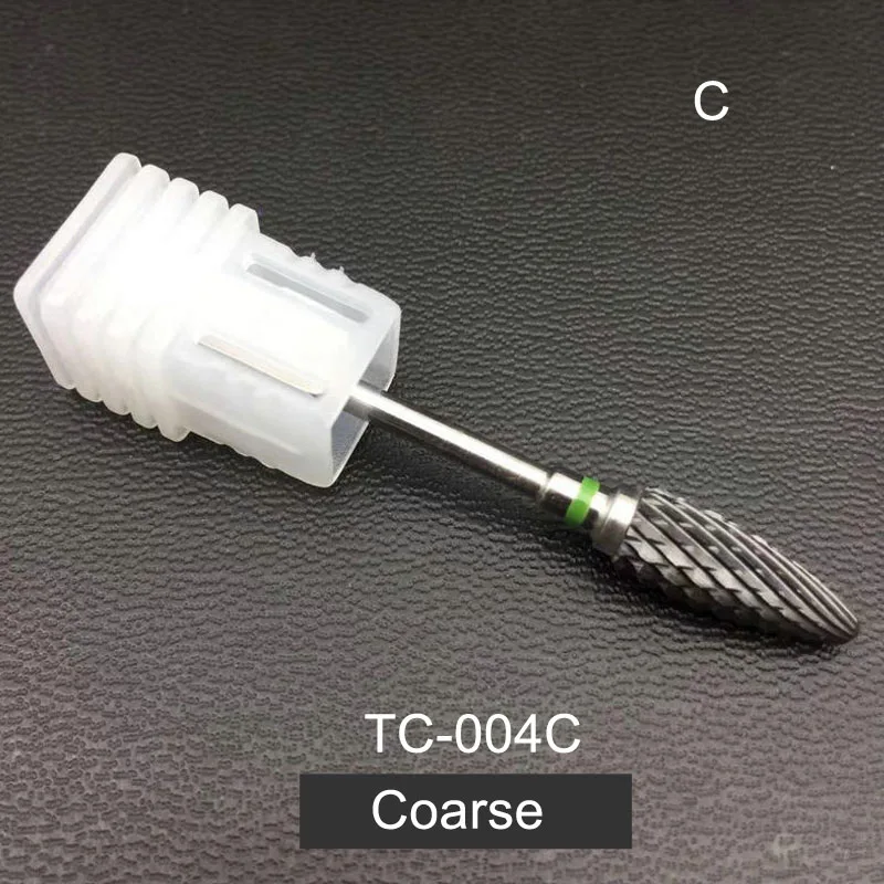 TC-004C RIKONKA 1 шт. керамический сверло для ногтей 3/3" фреза для ногтей Маникюр Педикюр сверлильный станок и аксессуары инструменты для ногтей 26 Тип - Цвет: TC-004C