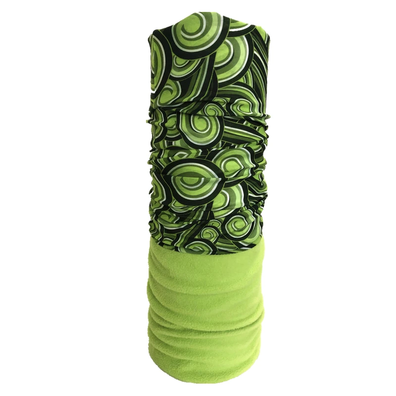 Новый Модный зимний флисовый теплый волшебный шейный платок бандана шарф