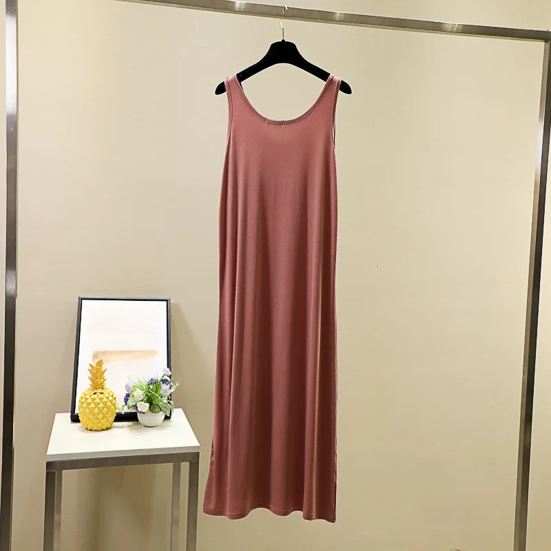 Новое Стильное базовое платье летнее женское длинное однотонное облегающее W9123