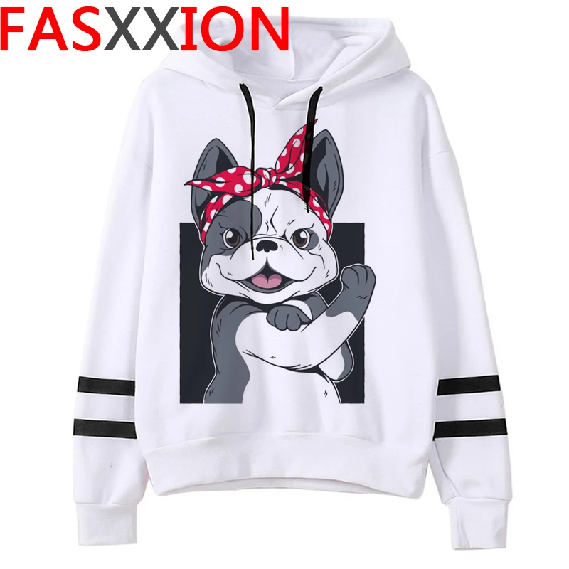 

French Bulldog hoodies femme Korea y2k aesthetic femme hoddies sweatshirts harajuku streetwear