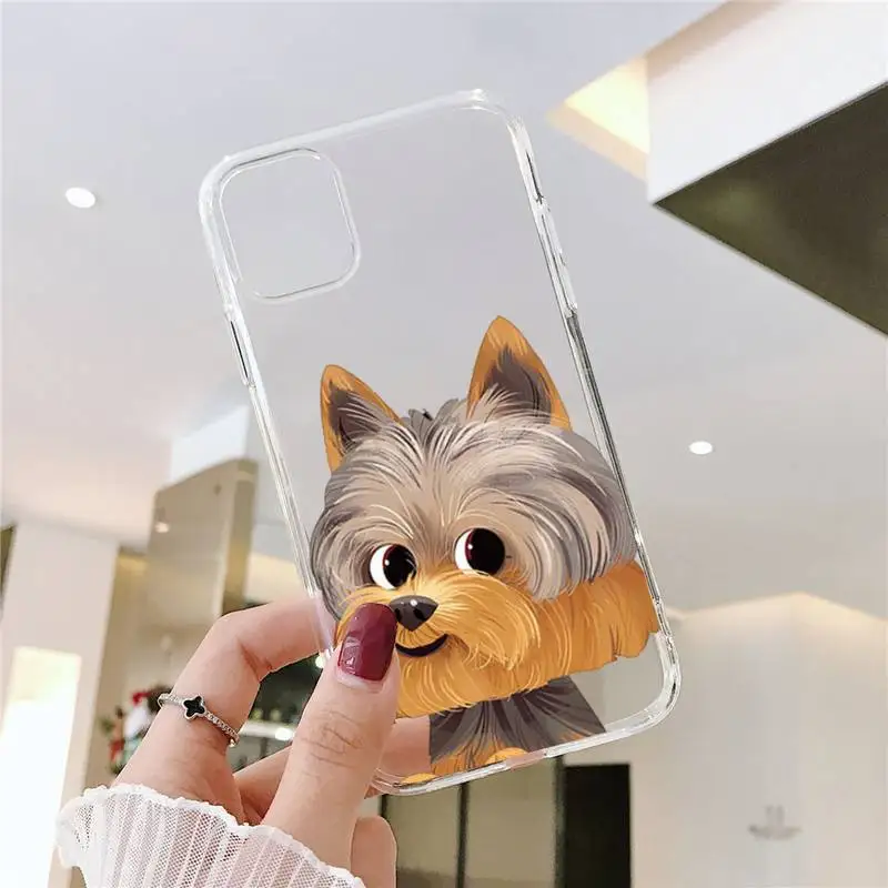 

Cute Pug Dog French Bulldog Phone Case Transparent for iPhone 6 7 8 11 12 s mini pro X XS XR MAX Plus SE cover funda