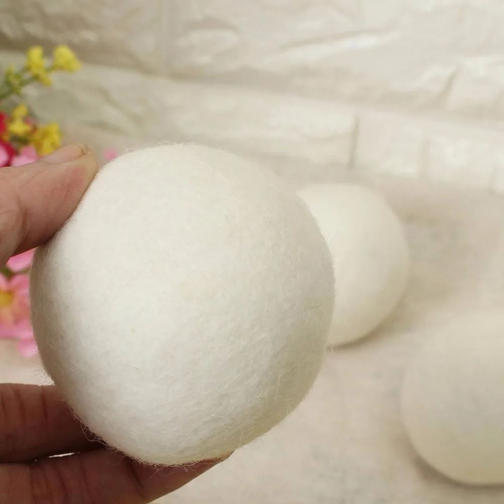 3 шт. натуральные органические Прачечная Чистые шарики многоразовые для стирки