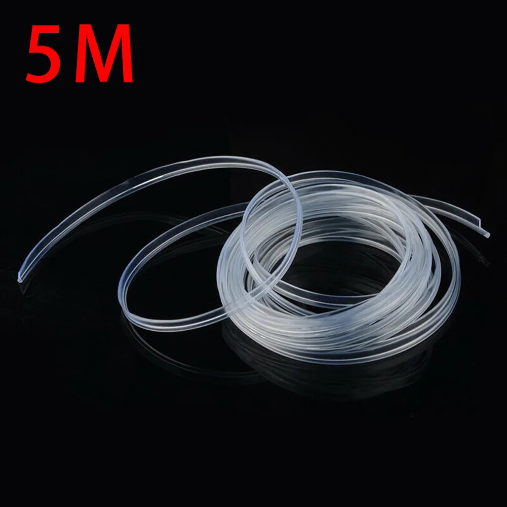 

Lamp Fiber Optic Light Decoration Home Side Glow Transparent Trim 500CM
