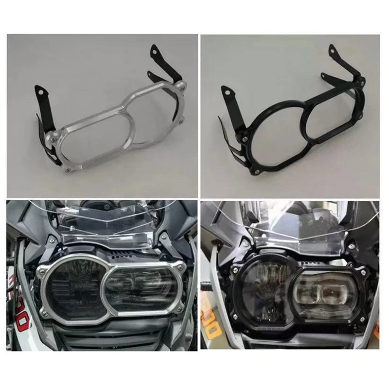 

Motorcycle Headlight Cover head light lamp Guard Clear Light Screen Cover for -BMW R1200GS LC R1200 ADV 2014-2018