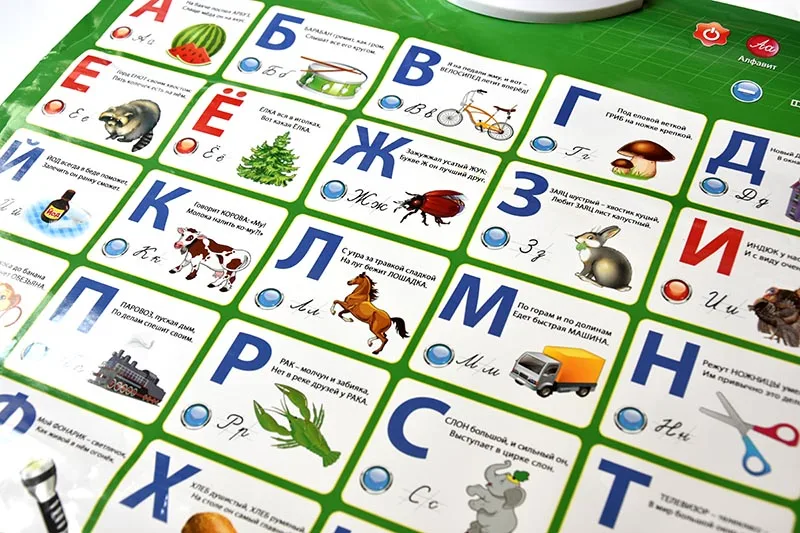 Учебный планшет QITAI на русском языке детская игрушка алфавит музыкальная машина