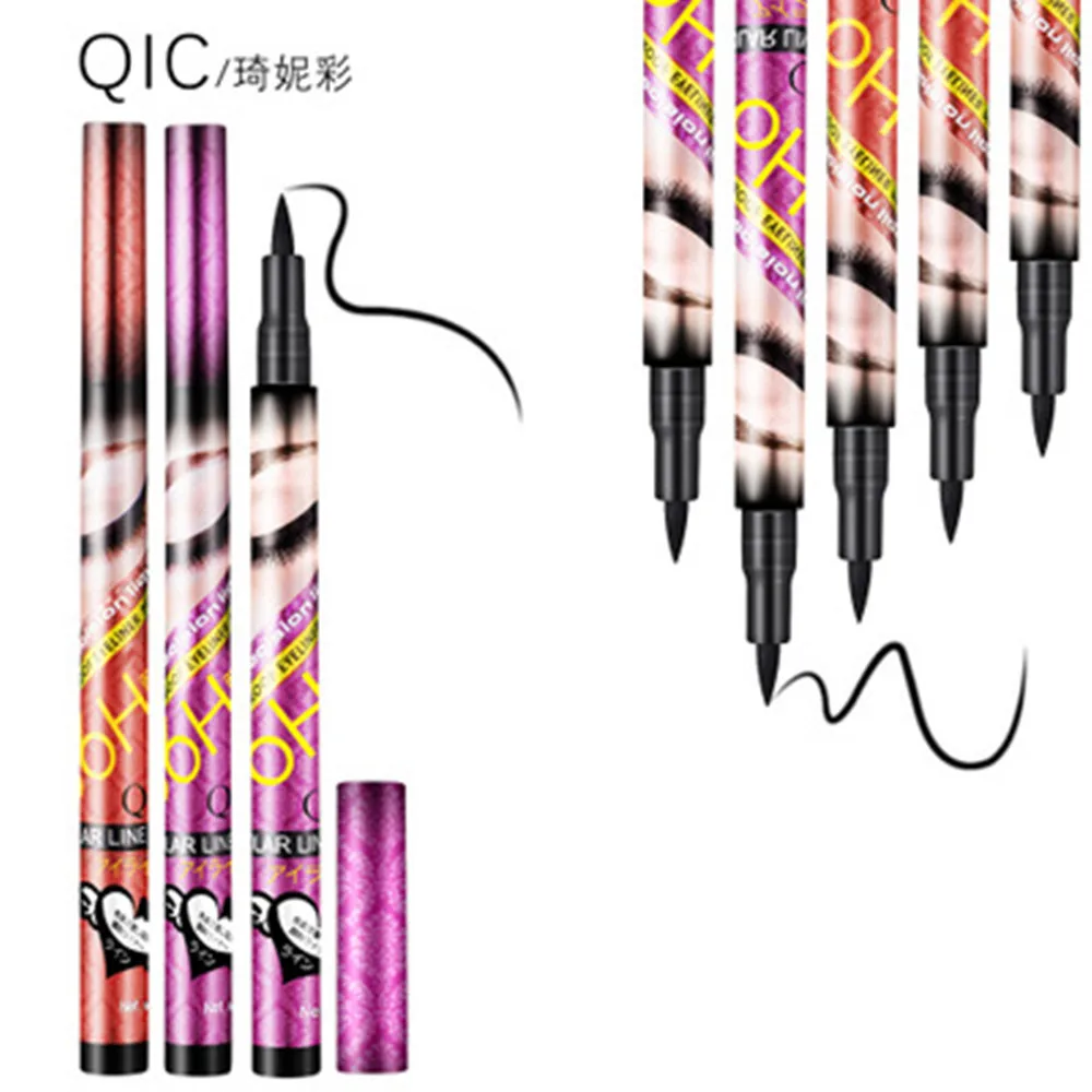 1 шт. быстросохнущая черная жидкая подводка для глаз карандаш без процветания