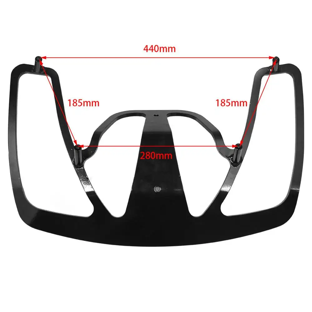 Мотоцикл аксессуары мотоцикл алюминиевый Кафе Racer багажник багажная стойка для