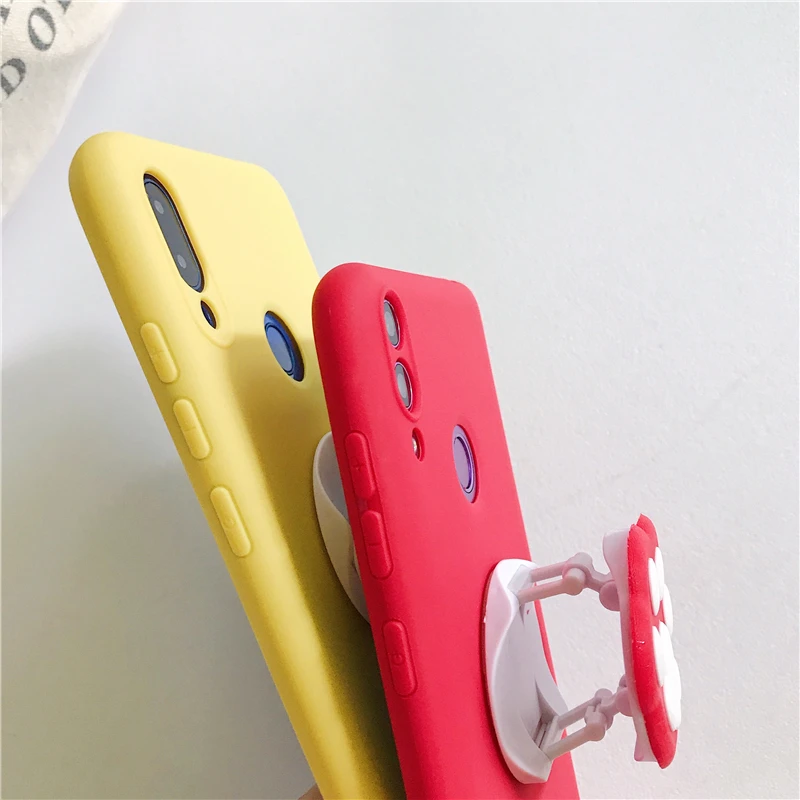 Cat Dog Paw Print Soft TPU Case for Huawei Honor 6X 7A 7S 8 8A 8X 8C 8S 9 Lite 9X Pro 10i 20i View 10 20 V20 Holder Stand Cover