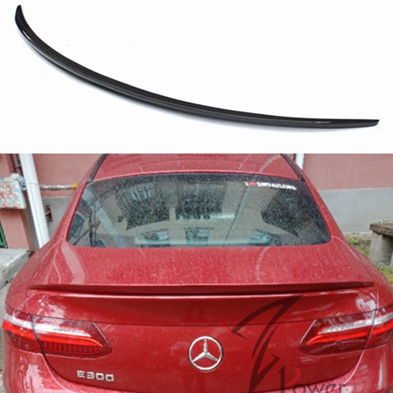 Спойлер для дверного купе Benz E class 2 грунтовка крыла автомобиля из АБС пластика и