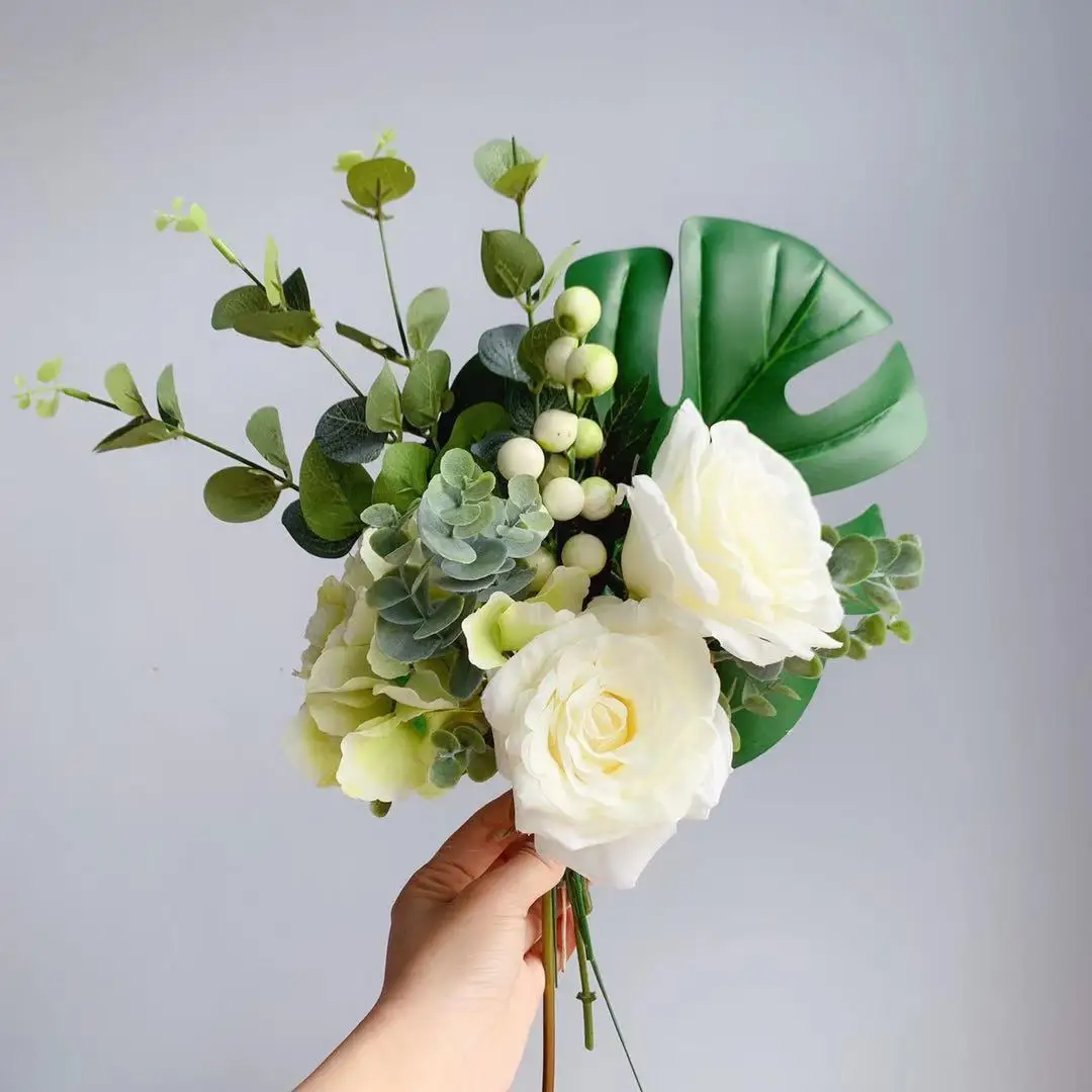 

Forest Tortoise Backed Bamboo Letter Bouquet Christmas Decoration Simulation Flower Novel Silk Flower Ornament