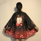 Японское кимоно, женское, юката, лето 2021, Пляжное кимоно, кардиган, хаори, Оби Японская уличная одежда, рубашка в стиле Харадзюку