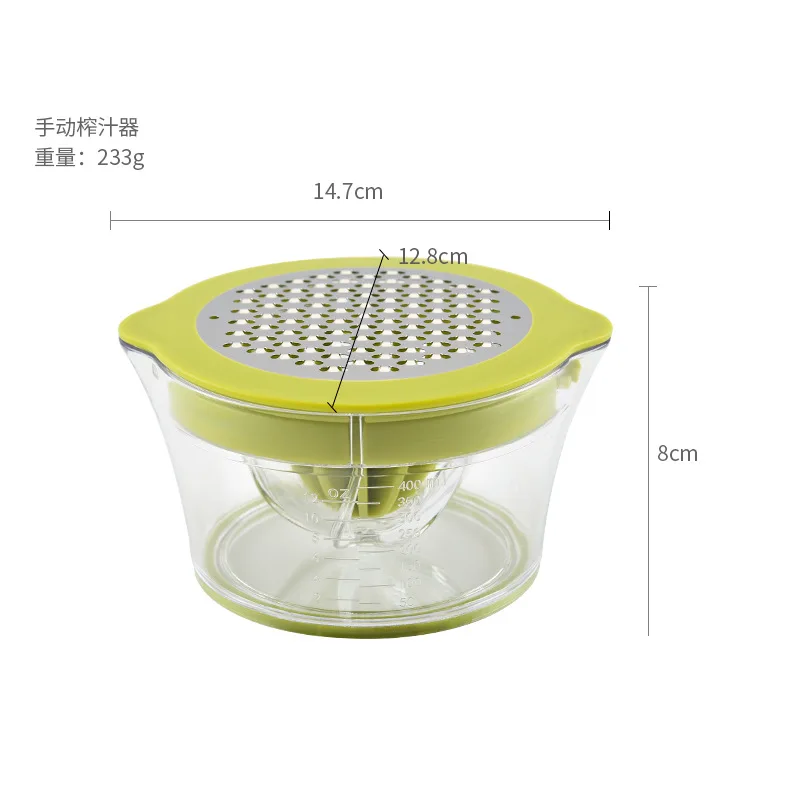 Plastic Manual Lemon Juicer Household Multi-functional Squeezed Orange Maker Kitchen Small Tools Juice | Дом и сад