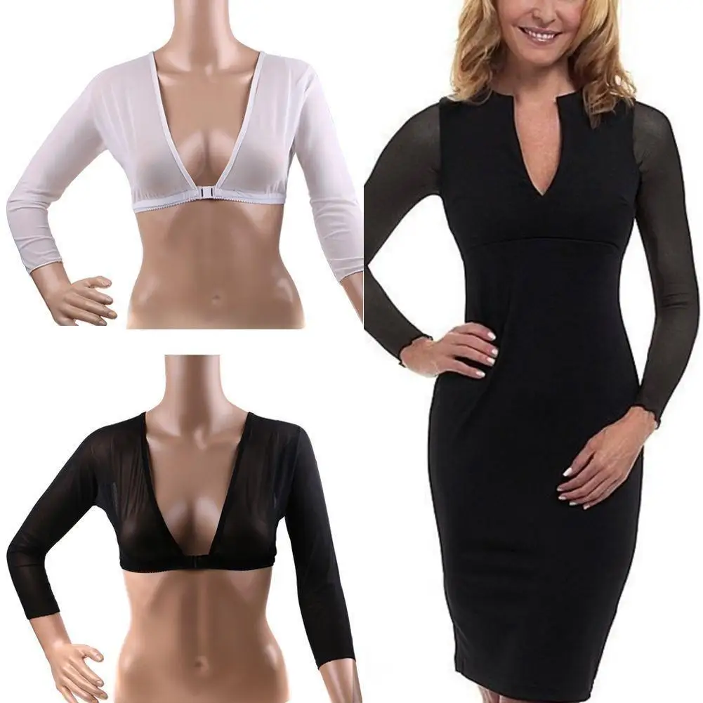

Amazing Arm Sleeve Shapewear Sexy Crop Tops ​Mesh Chest Support Slimming Control Arm Trainer Body Shaper Seamless Women Shapers