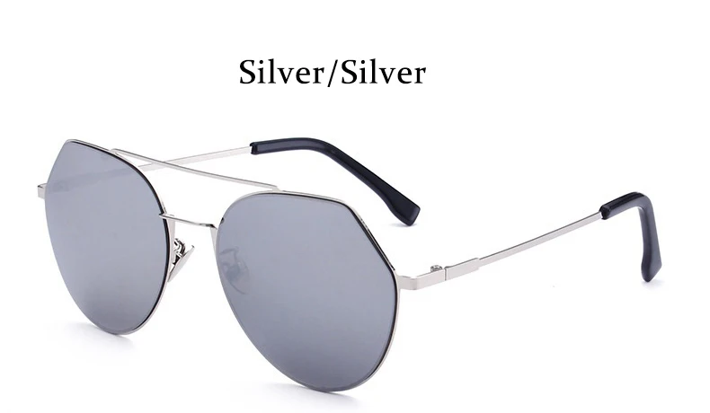 Silver Silver Зеркальные Солнцезащитные очки женские винтажные темные очки "кошачий глаз" для женщин Роскошные без оправы женские солнцезащитные очки модная металлическая оправа Новинка - Цвет линз: Silver Silver