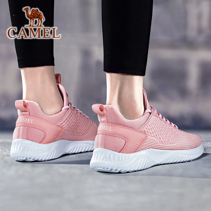 CAMEL Men Women Running Shoes Men's Sneakers Women's Sports Shoes Breathable Air Cushion Leisure Shoes Спортивные кроссовки