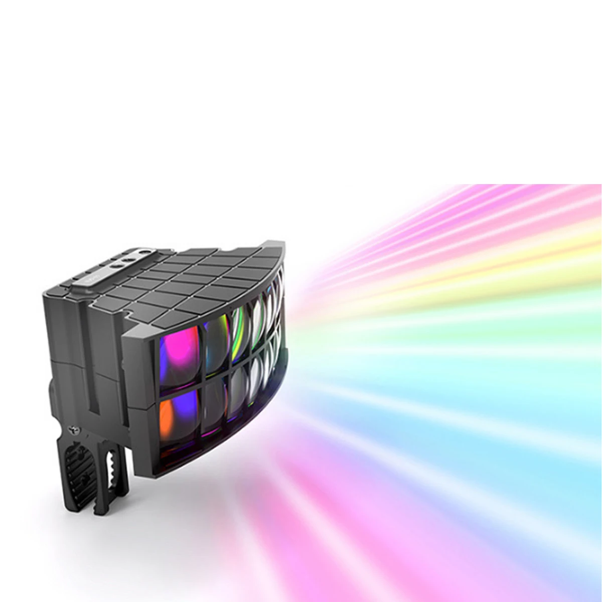 Портативный лазерный сценический мини-проектор перезаряжаемый через USB RGB