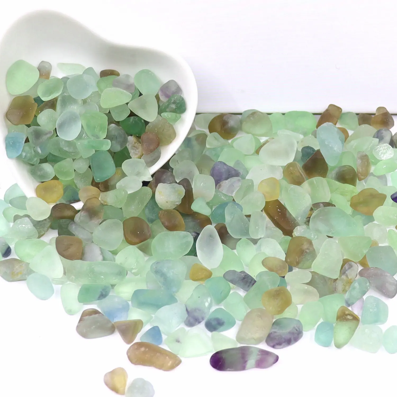 

7-9mm100g Natural Fluorite Mineral Healing Crystals Gemstones Specimens Collectible Home Decor