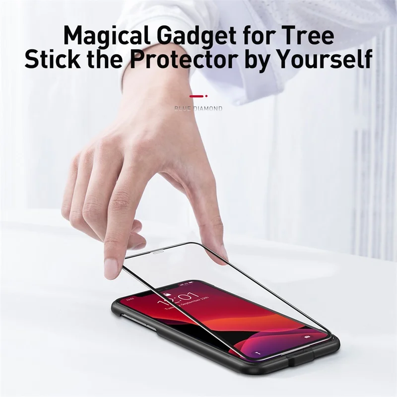 Baseus 0,23 мм Защитное стекло для iPhone 11 Pro Max Новое поступление полное покрытие закаленное стекло протектор экрана для iPhone 11