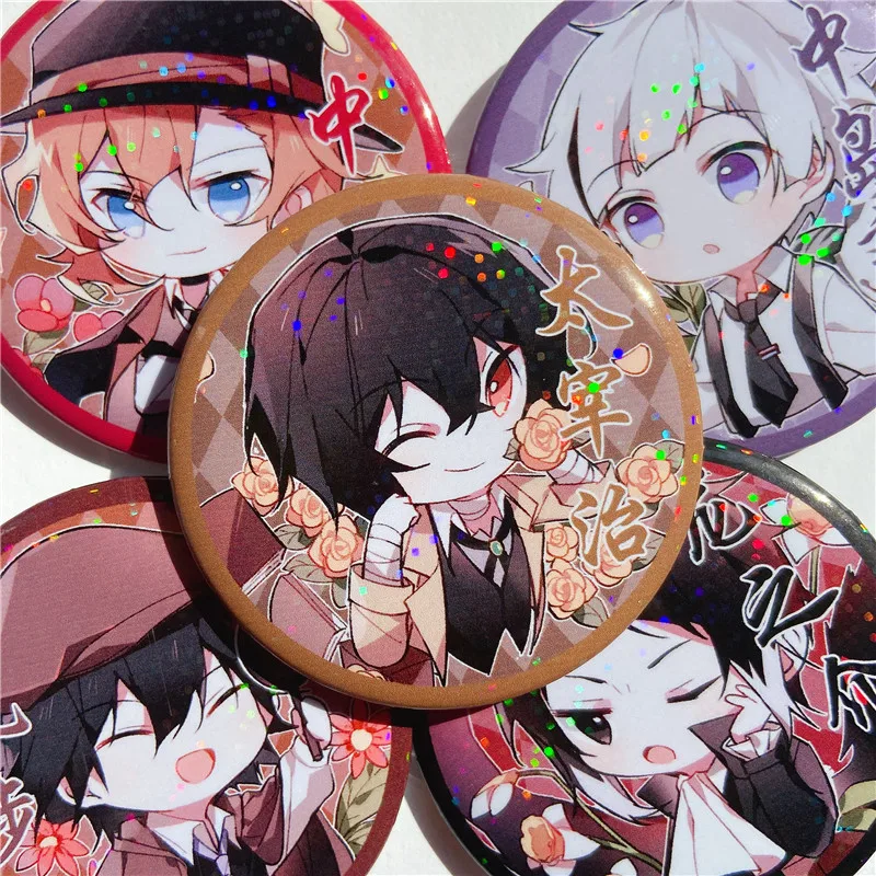 2022 симпатичный значок аниме Bungo Bungou бродячие собаки Осаму дадзай Ryuunosuke