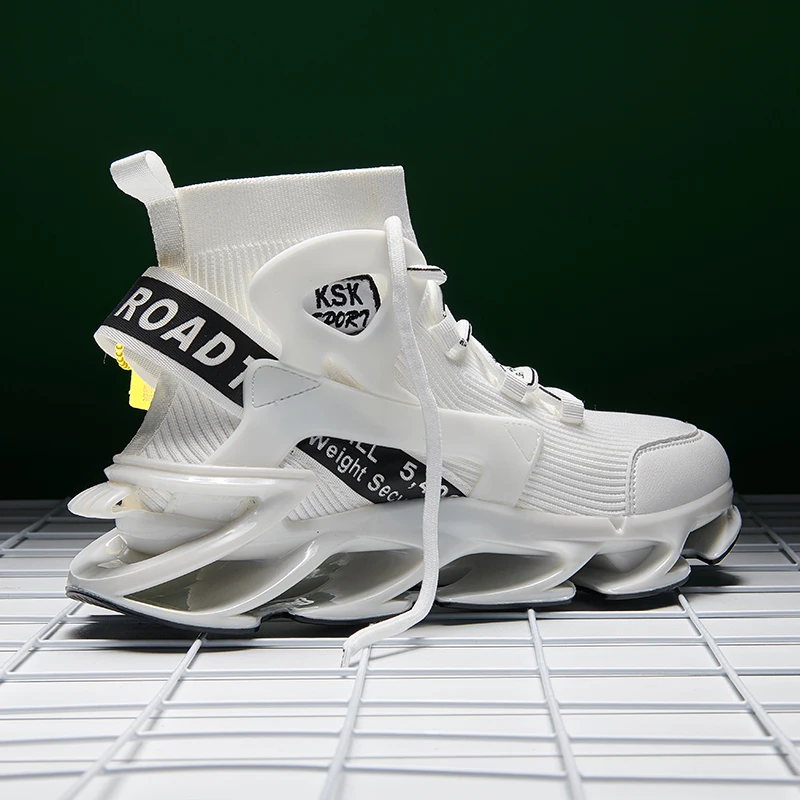 

High Quality Men's Blade Sneakers Comfortable High Top Walking Shoes Fashion Men Casual Shoes Zapatillas Hombre