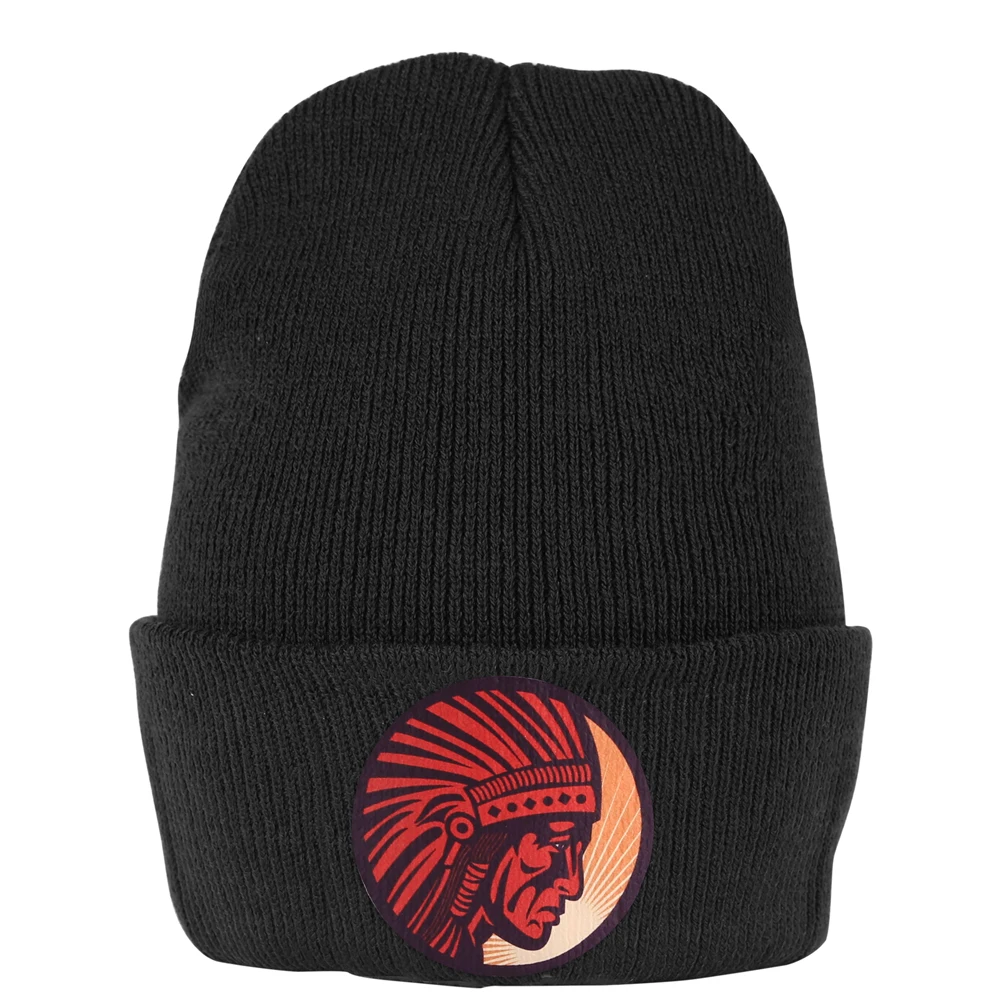 Вязанная весенне Осенняя шапка женские шорты шапочки мужские теплые индийские