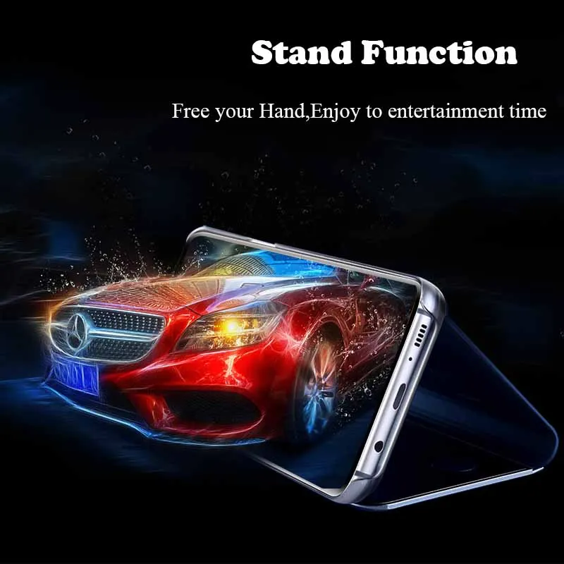 Чехол для Samsung Galaxy A10 роскошные зеркальные чехлы подставки телефонов A 10 M10