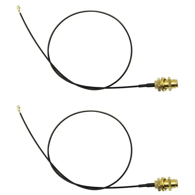 2 x 6dBi 4 ГГц Wi-Fi 5 двухдиапазонный RP-SMA антенна + 2x35 см U.fl/кабель IPEX | Инструменты