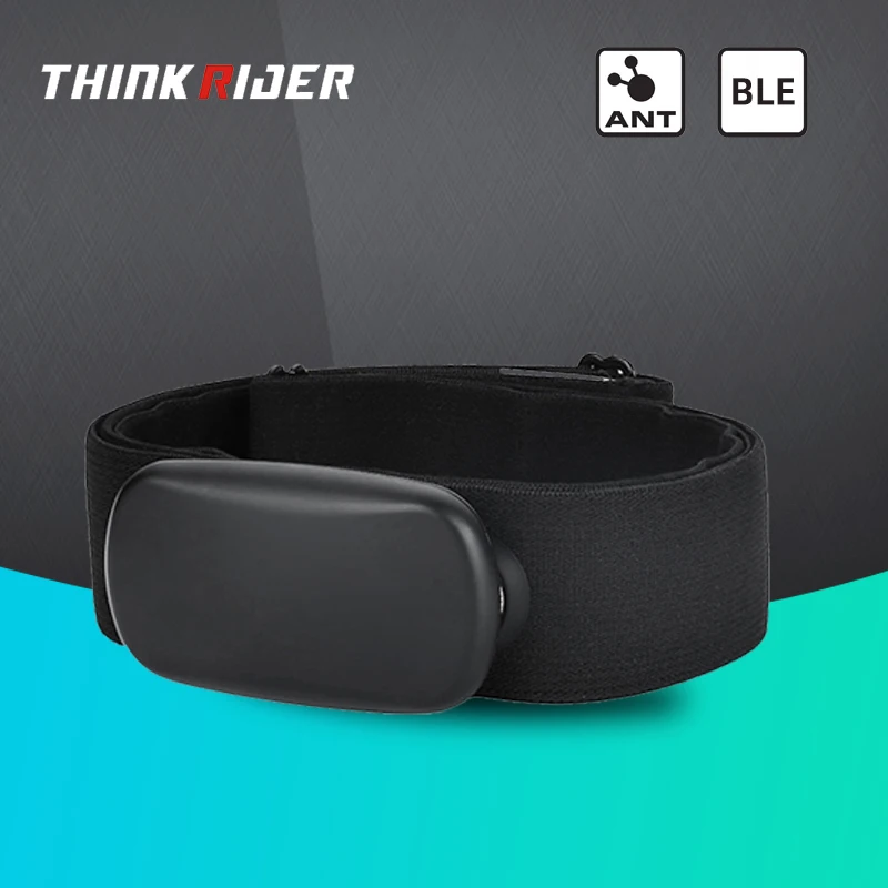 Монитор сердечного ритма ThinkRider ANT + BLE 4 0 нагрудный ремень фитнес датчик