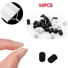 Замки для шнура Силиконовые Разноцветные, регулируемый ремень, 50 шт., Нескользящие