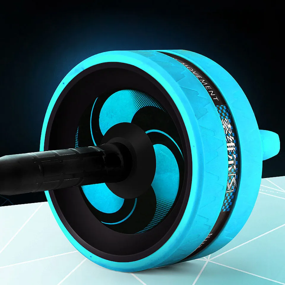 KoKossi ролик для пресса тренировки фитнес Ab Wheel Тренировка мышц с двойными колёсами
