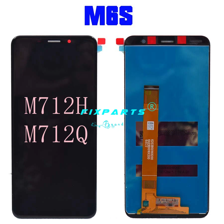 Meizu M6 LCD M6s дисплей сенсорный экран дигитайзер M711H M711M M711Q M712H M712Q для 6T MEIZU M6T M811Q