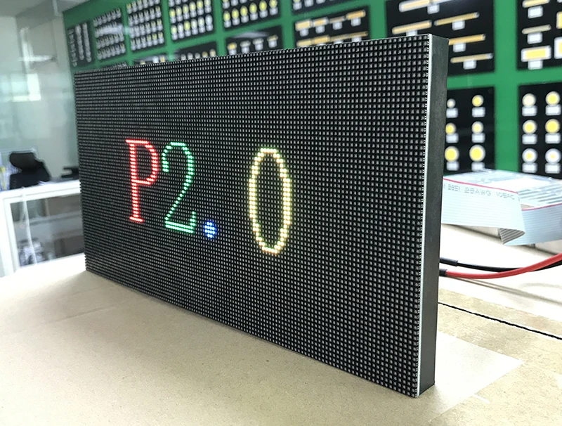 P2 светодиодный внутренний модуль 128*64 пикселей P2 светодиодный полноцветный 256*128 мм