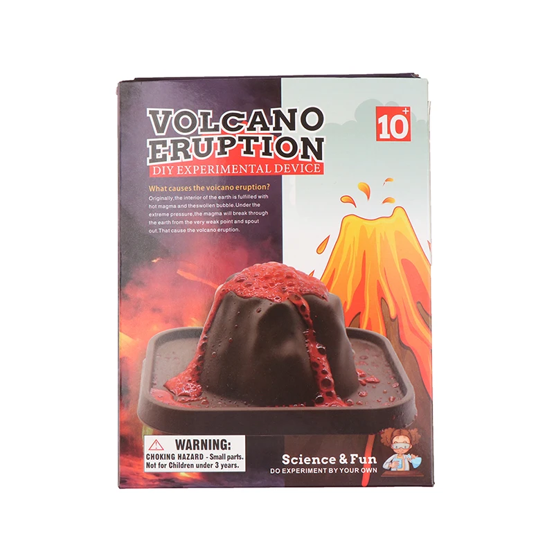 Обучающий набор для экспериментов с извержением вулкана | Игрушки и хобби