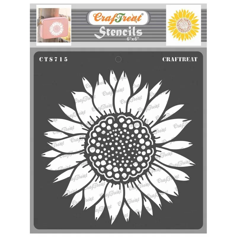 

Sunflower Stencil New Arrival 2021 Diy Molds Scrapbooking Paper Making Cuts Crafts Template Handmade Card