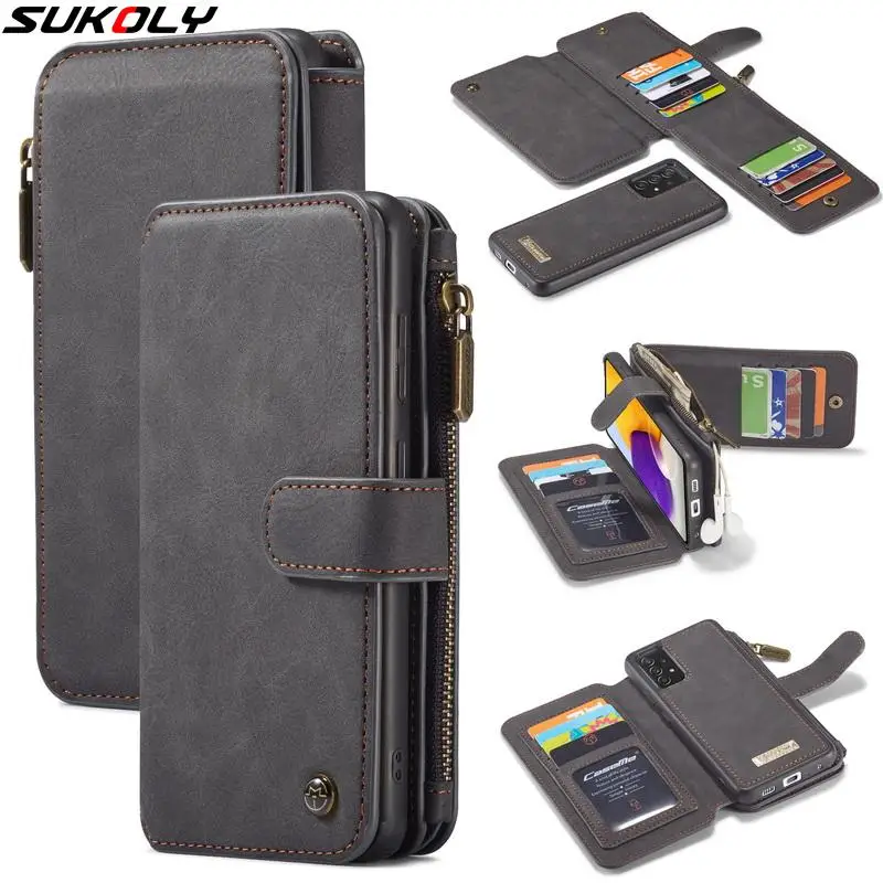 

Чехол-книжка для Samsung A52, A72, S20, S21 Plus, Note Ultra, S21 Ultra, кожа